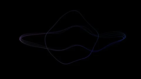 Abstract shape animation. Stock Footage 246720323