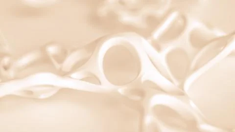 Abstract shape background. 3d illustration, 3d rendering. Stock Illustration