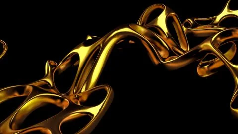 Abstract shape background. 3d illustration, 3d rendering. Illustration