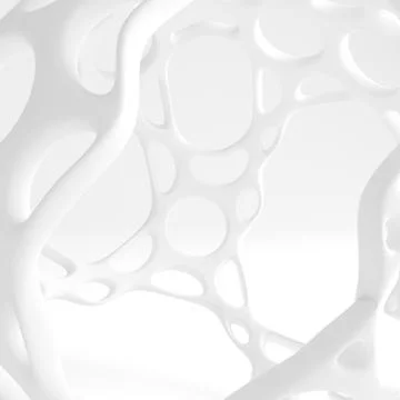 Abstract shape background. 3d illustration, 3d rendering. Stock Illustration