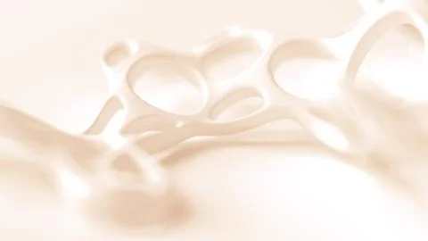 Abstract shape background. 3d illustration, 3d rendering. Stockillustratie