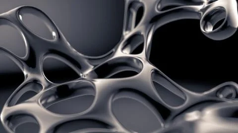 Abstract shape background. 3d illustration, 3d rendering. Illustration