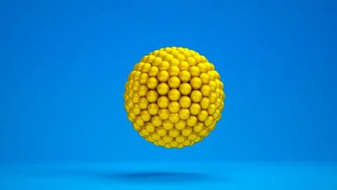 Abstract shape background. 3d illustration, 3d rendering. Stock Illustration