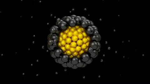 Abstract shape background. 3d illustration, 3d rendering. Stock Illustration