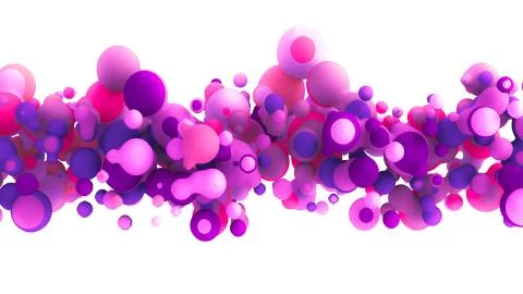 Abstract shape background. 3d illustration, 3d rendering. Stock Illustration