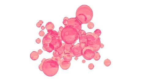 Abstract shape background. 3d illustration, 3d rendering. イラスト素材