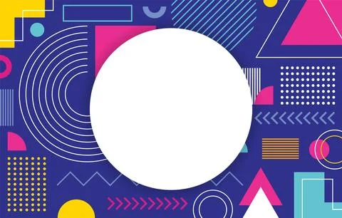 Abstract shape-background-geometric 库存插图