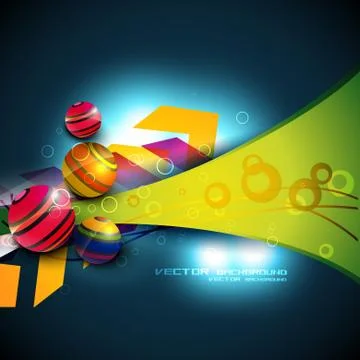 Abstract shape background Illustrazione stock