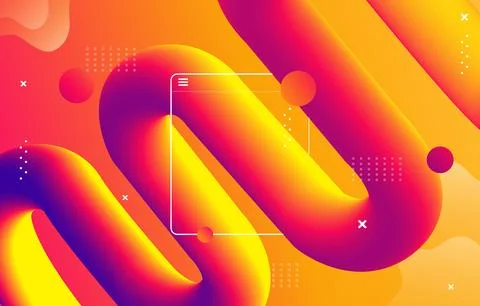 Abstract-shape-background Stock Illustration