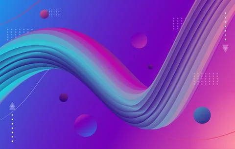 Abstract-shape-background Stock Illustration