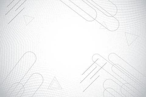 Abstract shape background. Modern technology with pattern Gradient mesh. Illustrazione stock