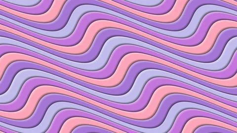 Abstract Shape Background of Swirling Colored Lines Illustrazione stock