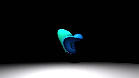 Abstract shape background video Stock Footage 163066602