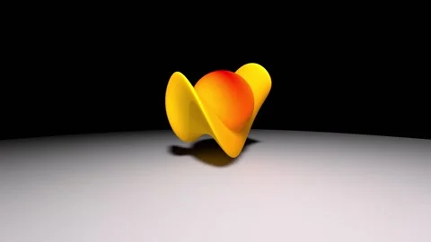 Abstract shape background video Stock Footage 163066609