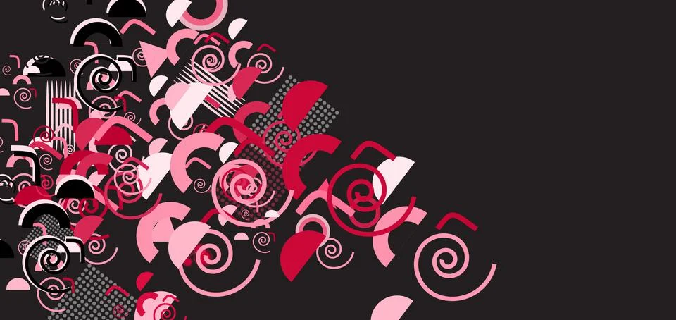 Abstract Shape Background for Web Design ,Print, Presentation, banner design Stock Illustration