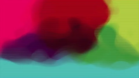 Abstract Shape changing  colorful gradient blurry background Stock Footage 233553850