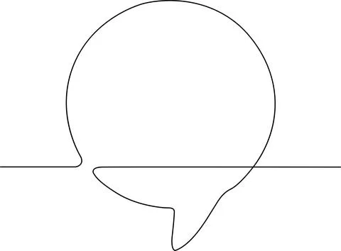 Abstract shape with curved line Vector Stock Illustration