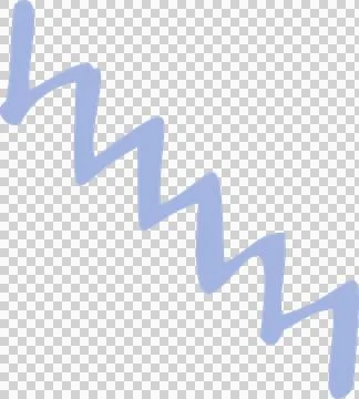 Abstract shape in doodle style. elements for design of various decorative i.. Stock Illustration