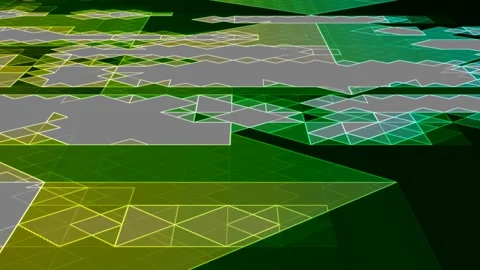 Abstract Shape Flow Perspective Triangle Planar Texture Motion Video Video stock 300927906