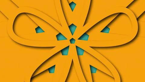 Abstract shape flower 스톡 일러스트