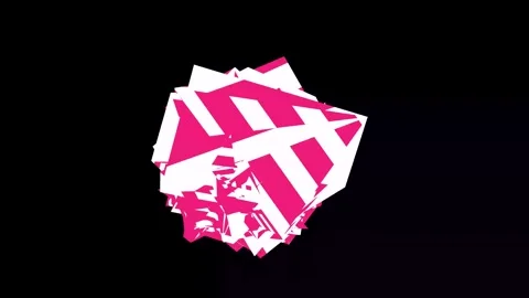 Abstract shape. Stock Footage 304972614