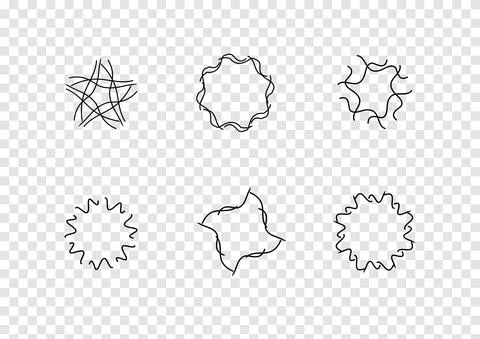 Abstract shape frame vector isolated on transparency background ep01 Stock Illustration