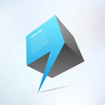 Abstract shape icon. journalism concept.  comma abstraction. vector. Stock Illustration