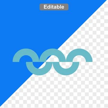 Abstract shape icons 스톡 일러스트