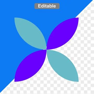 Abstract shape icons Stock-Illustration