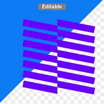 Abstract shape icons Stock-Illustration