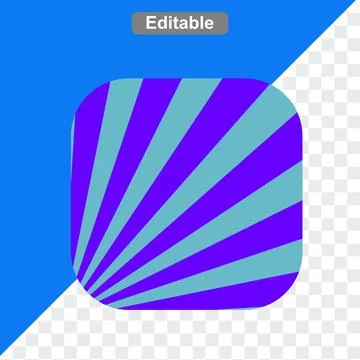 Abstract shape icons Stock-Illustration