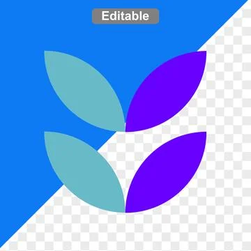 Abstract shape icons Stock Illustration