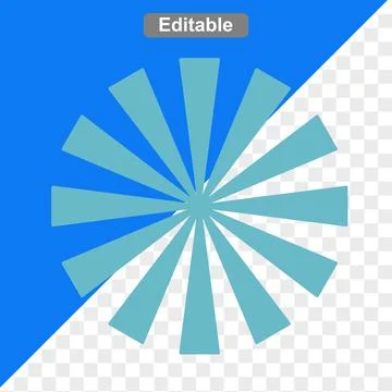 Abstract shape icons Stock Illustration