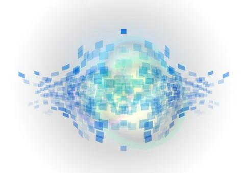 Abstract shape Illustrazione stock