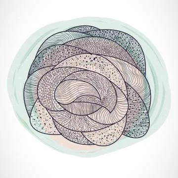 Abstract  shape. Stock Illustration