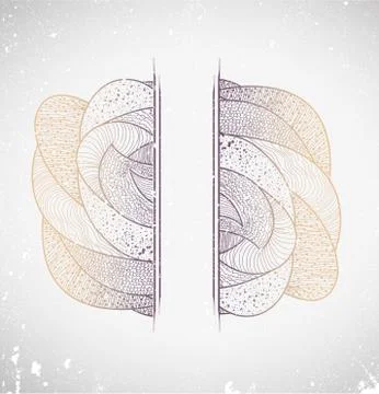 Abstract  shape. Stock Illustration