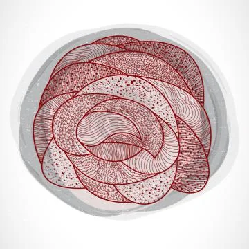 Abstract  shape. Stock Illustration