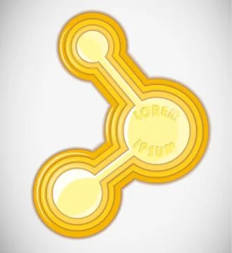 Abstract shape layout. Stock Illustration