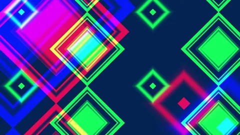 Abstract Shape with Light Lines Stock Footage 159552181