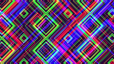 Abstract Shape with Light Lines Video stock 159824808