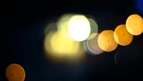 Abstract Shape of Lights bokeh background.Blurred light. Stock Photos
