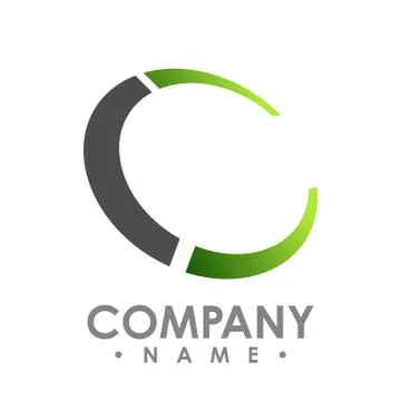 Abstract shape logo. Vector abstract logo. Abstract design element. Modern lo Stock Illustration