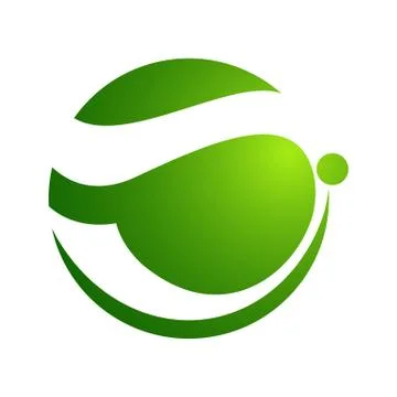 Abstract shape logo. Vector abstract logo. Abstract design element. Modern lo Stock Illustration