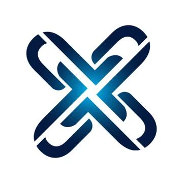 Abstract shape logo. Vector abstract logo. Abstract design element. Modern lo Illustrazione stock