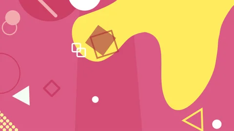 Abstract Shape Loop Animated Color Background Stock Footage 101326582