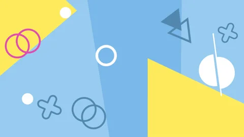 Abstract Shape Loop Animated Color Background Vidéo 101326668