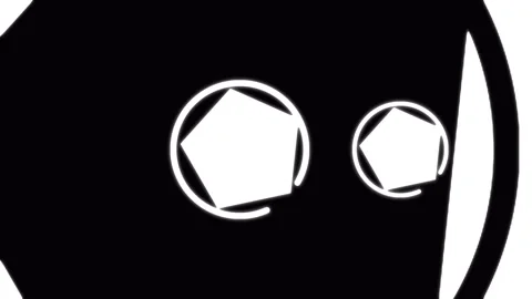Abstract  Shape Loop Animation Background, Polygon Geometry Shape Loop Stock Footage 266747785