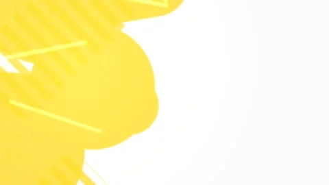 Abstract shape moves across white background, creating dynamic graphic effect Stock Footage 330922971