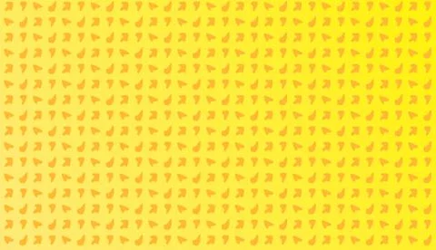 Abstract shape orange yellow seamless pattern vector cartoon isolated illustr Stock Illustration