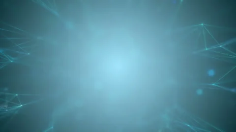 Abstract shape in outer space forms complex patterns. Plexus dynamic wallpaper Stock-Footage 117974313